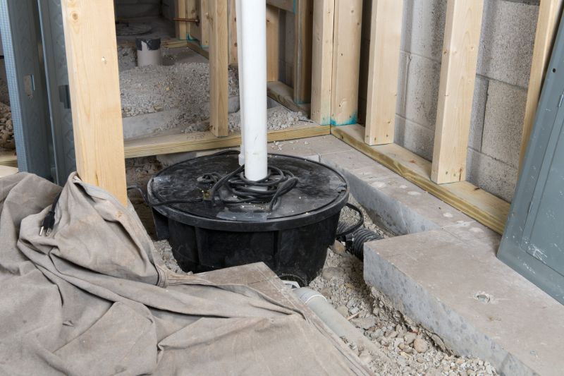 Basement Drainage Installation
