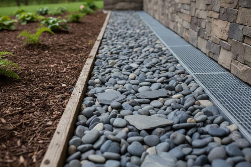 Hillside Drainage Installation