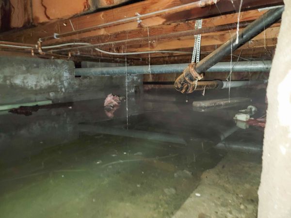 Cost of Crawlspace Drainage in Herndon